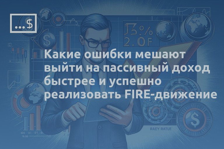 Какие ошибки мешают выйти на пассивный доход быстрее и успешно реализовать FIRE-движение