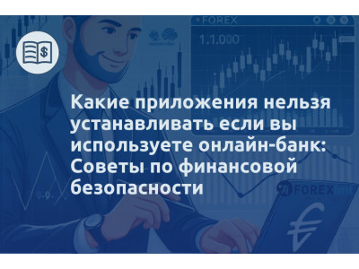 Какие приложения нельзя устанавливать если вы используете онлайн-банк: Советы по финансовой безопасности