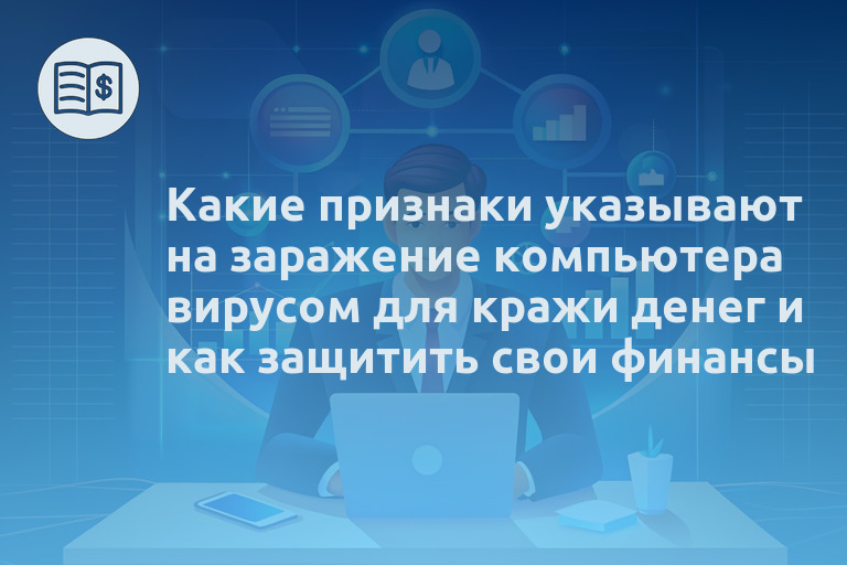 Какие признаки указывают на заражение компьютера вирусом для кражи денег и как защитить свои финансы