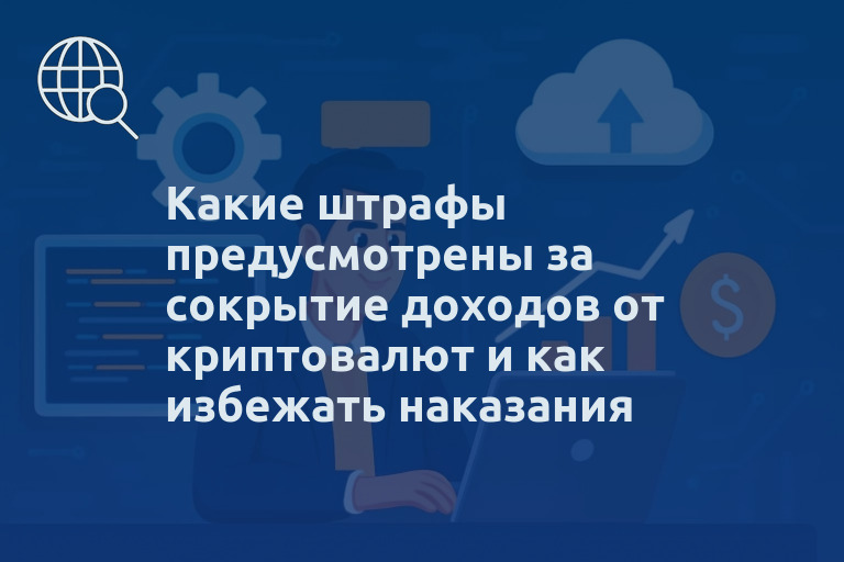 Какие штрафы предусмотрены за сокрытие доходов от криптовалют и как избежать наказания