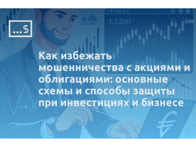Как избежать мошенничества с акциями и облигациями: основные схемы и способы защиты при инвестициях и бизнесе