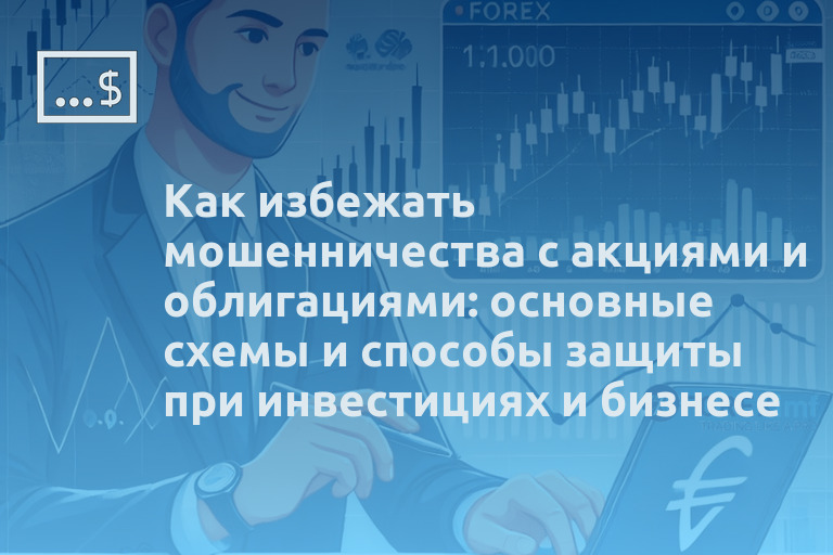 Как избежать мошенничества с акциями и облигациями: основные схемы и способы защиты при инвестициях и бизнесе