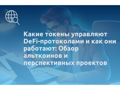 Какие токены управляют DeFi-протоколами и как они работают: Обзор альткоинов и перспективных проектов