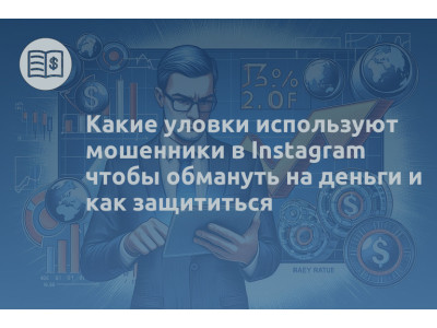 Какие уловки используют мошенники в Instagram чтобы обмануть на деньги и как защититься