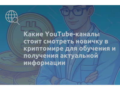 Какие YouTube-каналы стоит смотреть новичку в криптомире для обучения и получения актуальной информации