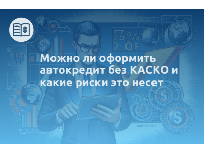 Можно ли оформить автокредит без КАСКО и какие риски это несет