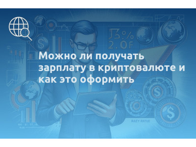 Можно ли получать зарплату в криптовалюте и как это оформить