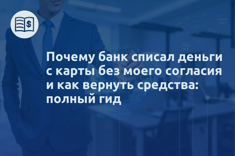 Почему банк списал деньги с карты без моего согласия и как вернуть средства: полный гид
