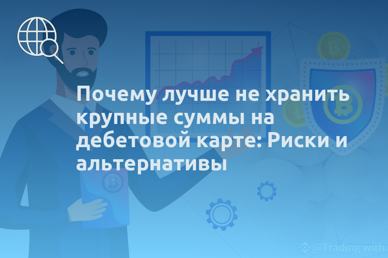 Почему лучше не хранить крупные суммы на дебетовой карте: Риски и альтернативы