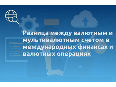 Разница между валютным и мультивалютным счетом в международных финансах и валютных операциях