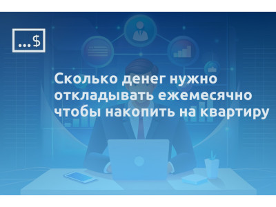 Сколько денег нужно откладывать ежемесячно чтобы накопить на квартиру