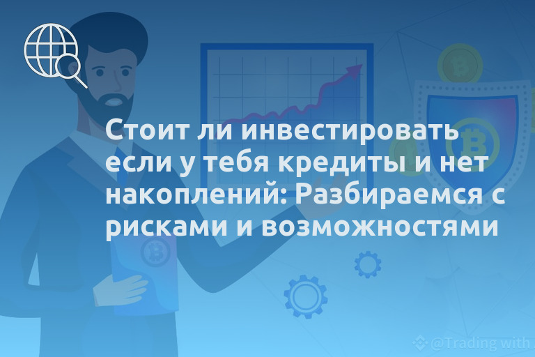 Стоит ли инвестировать если у тебя кредиты и нет накоплений: Разбираемся с рисками и возможностями