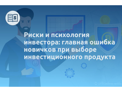 Риски и психология инвестора: главная ошибка новичков при выборе инвестиционного продукта